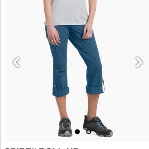 Kuhl, size 12 Regular, adjustable roll-up pants.